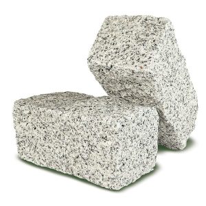 Pavé granit blanc